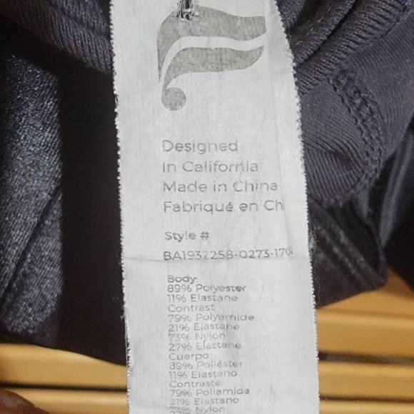 Fabletics Powerhold Flowered Sports Bra - Picture 3 of 3